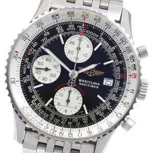 ブライトリング BREITLING A13330 ナビタイマー ファイターズ デイト クロノグラフ 自動巻き メンズ 保証書付き_917433