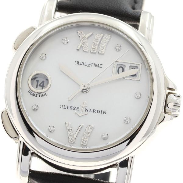 ユリス・ナルダン Ulysse Nardin 223-22 デュアルタイム GMT ビッグデイト 自...