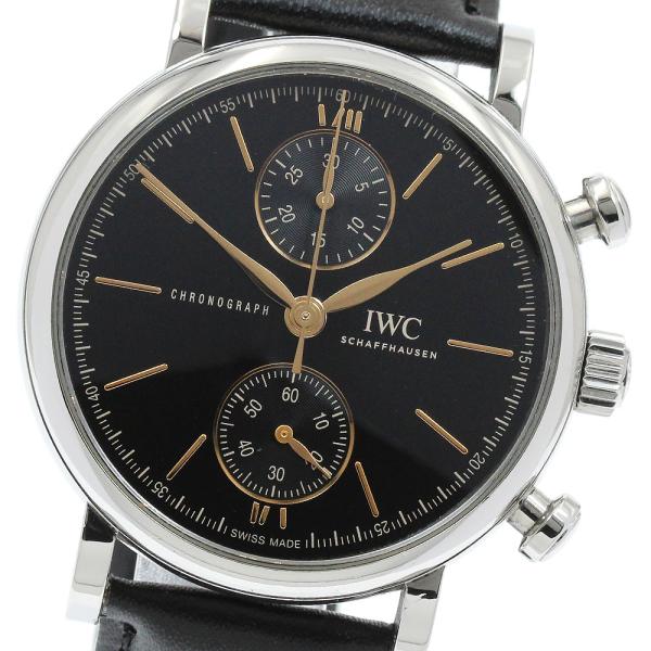 IWC IWC SCHAFFHAUSEN IW391404 ポートフィノ クロノグラフ 39 自動巻...
