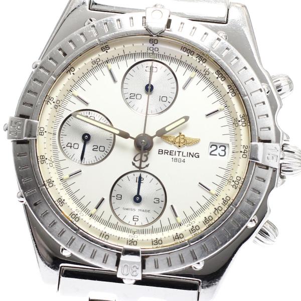 訳あり ブライトリング BREITLING A13050 クロノマット デイト クロノグラフ 自動巻...