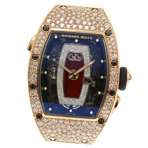 リシャール ミル RICHARD MILLE MON-01908 RM037 K18PG ダイヤモンド 自動巻き レディース 箱・保証書付き_920515