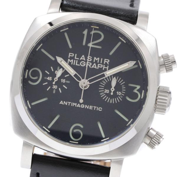 RXW R.X.W VS-1962 プラズミール ミルグラフ クロノグラフ 自動巻き メンズ 良品 ...