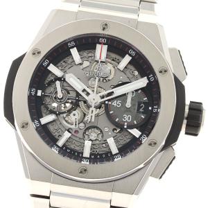 ウブロ HUBLOT 451.NX.1170.NX ビッグバン インテグラル チタニウム クロノグラフ 自動巻き メンズ 美品 _921517