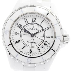 シャネル CHANEL H0970 J12 白セラミック 自動巻き メンズ _922008