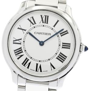 カルティエ CARTIER WSRN0034 ロンドマスト ドゥ カルティエ 36MM クォーツ ボーイズ 良品 _922022