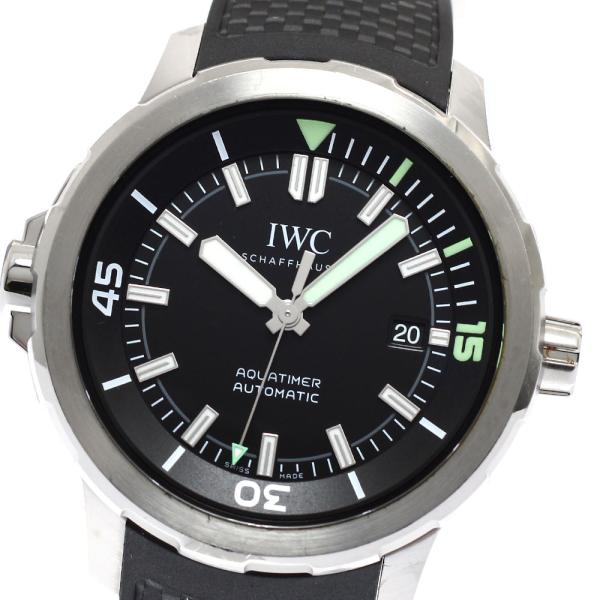 IWC IWC SCHAFFHAUSEN IW329001 アクアタイマー デイト 自動巻き メンズ...