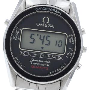 訳あり オメガ OMEGA 186.0004 スピードマスター プロフェッショナル クロノグラフ クォーツ メンズ _922053