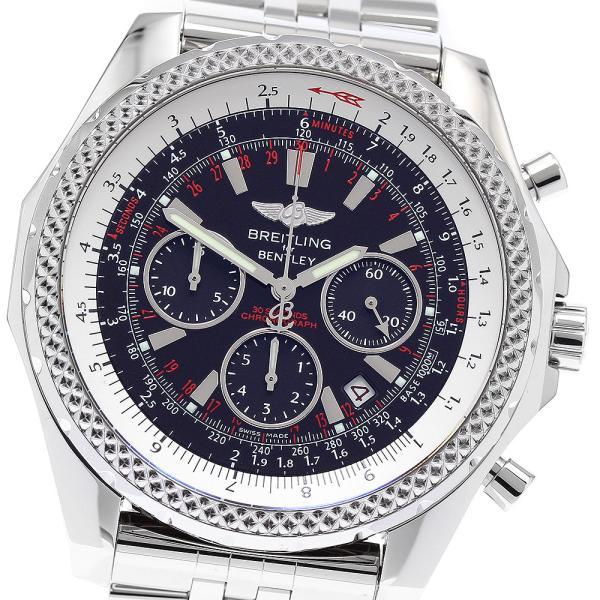 ブライトリング BREITLING A25362 ベントレー モーターズ クロノグラフ 自動巻き メ...