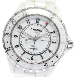 シャネル CHANEL H2126 J12 GMT デイト 自動巻き メンズ 保証書付き_922472
