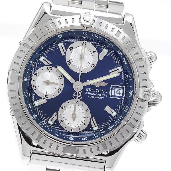 訳あり ブライトリング BREITLING A13352 クロノマット デイト 自動巻き メンズ _...