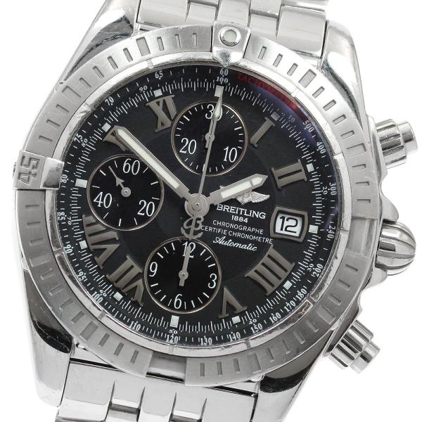 訳あり ブライトリング BREITLING A13356 クロノマット エボリューション デイト 自...