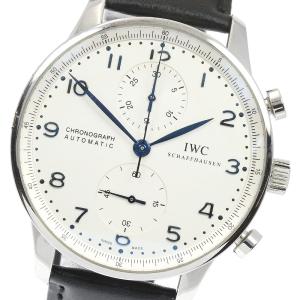 IWC IWC SCHAFFHAUSEN IW371446 ポルトギーゼ クロノグラフ 自動巻き メンズ 保証書付き_923328