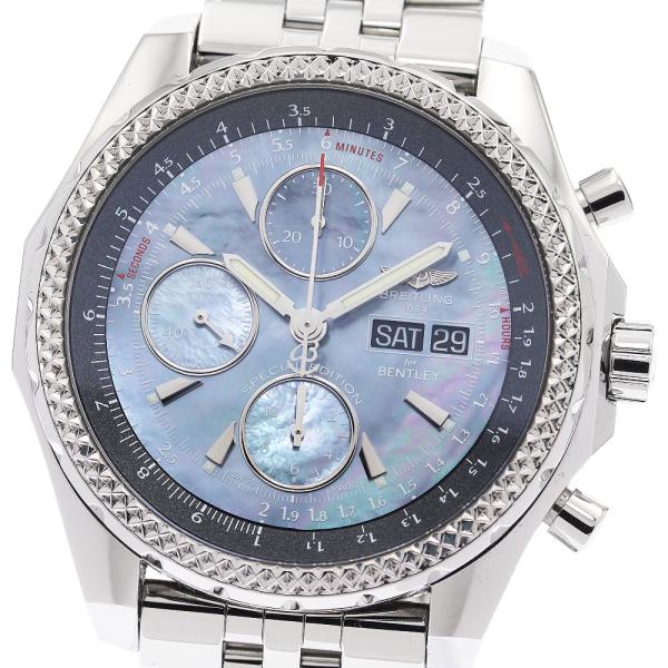 ブライトリング BREITLING A13362 ベントレーGT 日本限定 クロノグラフ 自動巻き ...