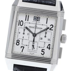 ジャガー・ルクルト JAEGER-LECOULTRE 230.8.45/Q7018420 レベルソ スクアドラ デイト クロノグラフ 自動巻き メンズ _930174