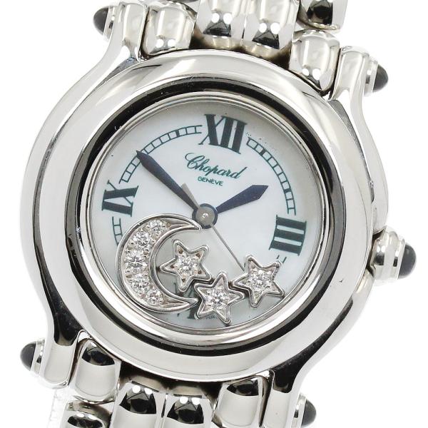 ショパール Chopard 27/8250-23 ハッピースポーツ ムーン スター ダイヤモンド ク...