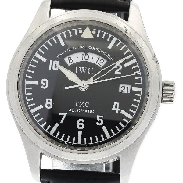 IWC IWC SCHAFFHAUSEN IW325101 フリーガー UTC デイト 自動巻き メ...