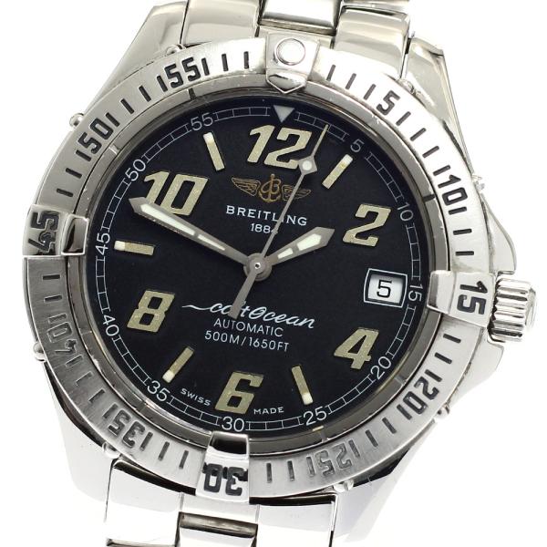 ブライトリング BREITLING A17350 コルトオーシャン デイト 自動巻き メンズ _93...