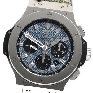 ウブロ HUBLOT 301.SX.2770.NR.JEANS16 ビッグバン ジーンズ 世界250本限定 自動巻き メンズ 良品 保証書付き_930545