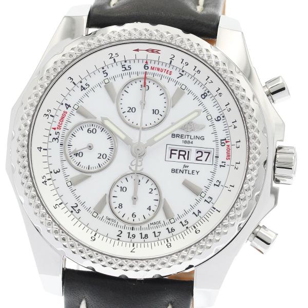 ブライトリング BREITLING A13362 ベントレーGT デイデイト クロノグラフ 自動巻き...