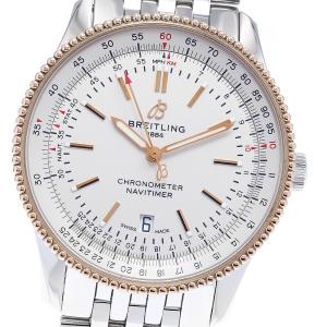 ブライトリング BREITLING U17326 ナビタイマー1 オートマティック 41 デイト 自動巻き メンズ 保証書付き_930964