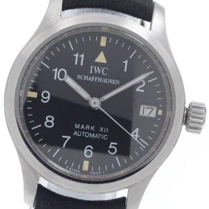 訳あり IWC SCHAFFHAUSEN IW442101 パイロットウォッチ マークXII 自動巻き レディース _932417