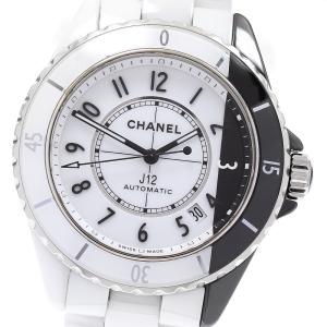 シャネル CHANEL H6515 J12 パラドックス デイト 自動巻き メンズ 良品 保証書付き_933105
