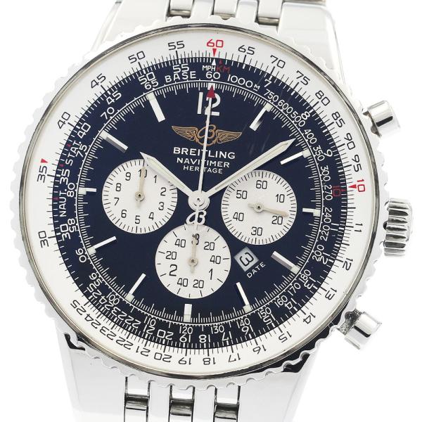 ブライトリング BREITLING A35340 ナビタイマー ヘリテージ デイト クロノグラフ 自...