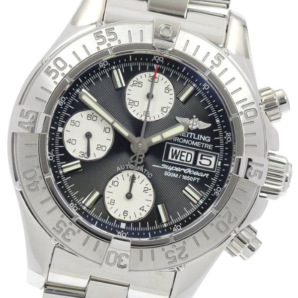 ブライトリング BREITLING A13340 スーパーオーシャン クロノグラフ 自動巻き メンズ...