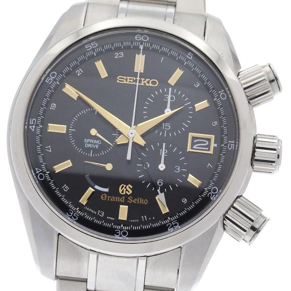セイコー SEIKO SBGC005/9R86-0AC0 グランドセイコー クロノグラフ スプリング...
