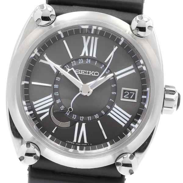セイコー SEIKO SBLA003/5R66-0AB0 ガランテ GMT パワーリザーブ デイト ...