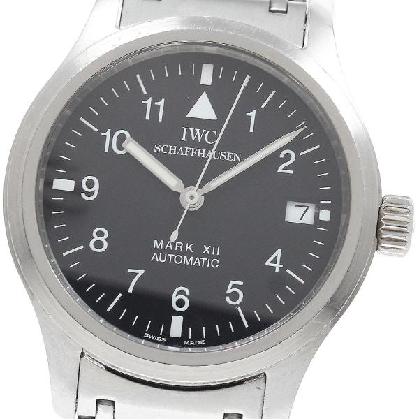 IWC IWC SCHAFFHAUSEN IW324102 パイロットウォッチ マークXII デイト...