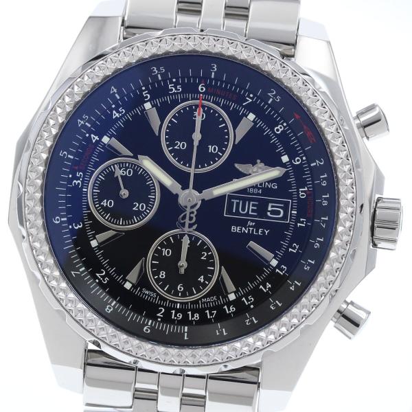 ブライトリング BREITLING A13362 ベントレーGT デイデイト クロノグラフ 自動巻き...