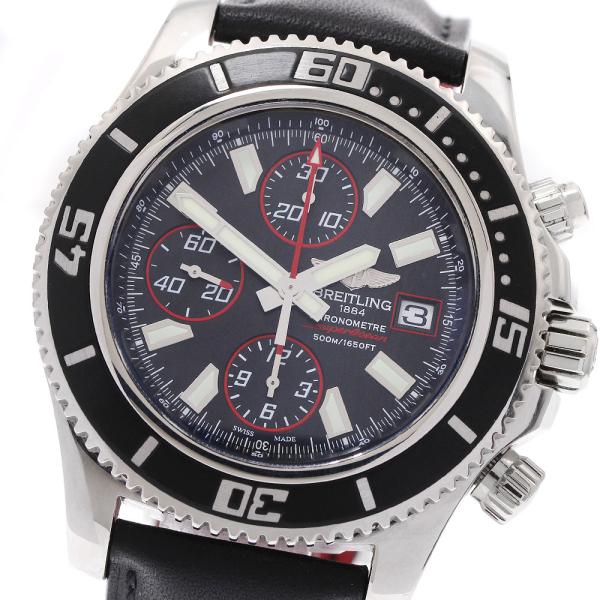 ブライトリング BREITLING A13341 スーパーオーシャン クロノグラフ 自動巻き メンズ...