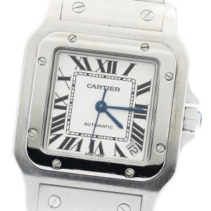 ジャンク カルティエ CARTIER W20098D6 サントスガルベXL デイト 自動巻き メンズ _938438