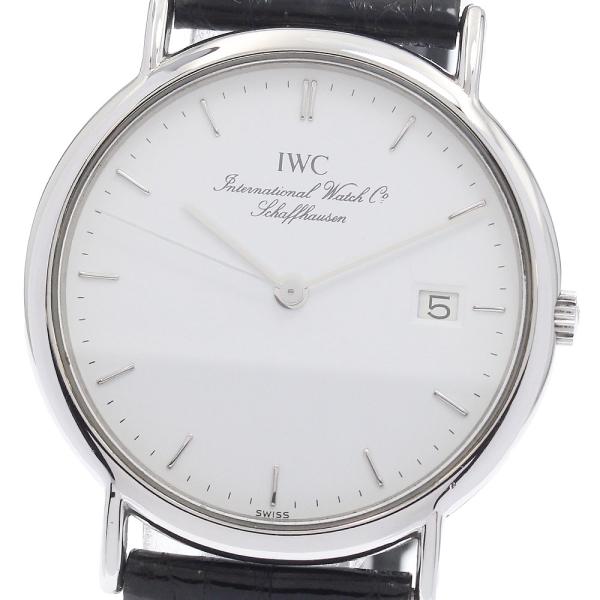 IWC IWC SCHAFFHAUSEN IW333106 ポートフィノ デイト クォーツ メンズ ...