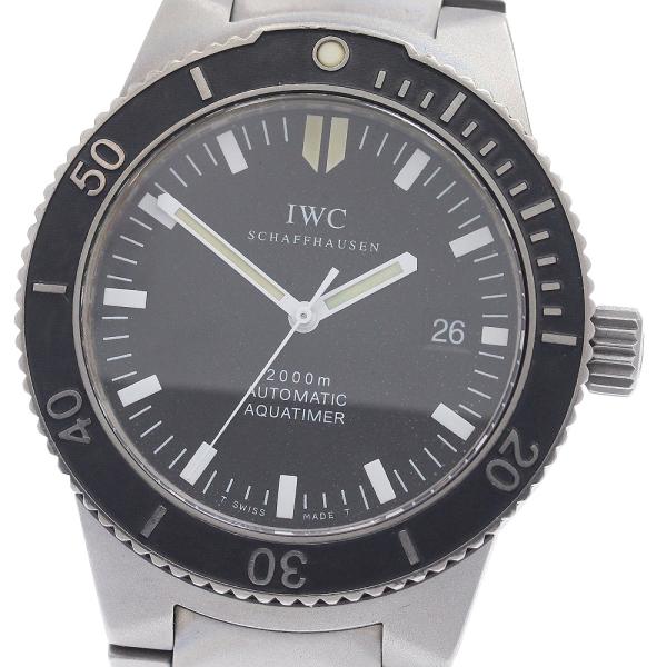 IWC SCHAFFHAUSEN IW353601 GST アクアタイマー デイト 自動巻き メンズ...