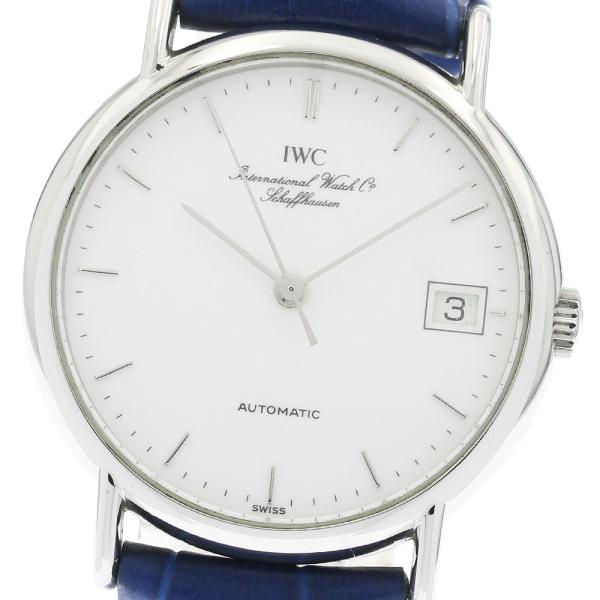 IWC IWC SCHAFFHAUSEN IW351320 ポートフィノ デイト 自動巻き メンズ ...
