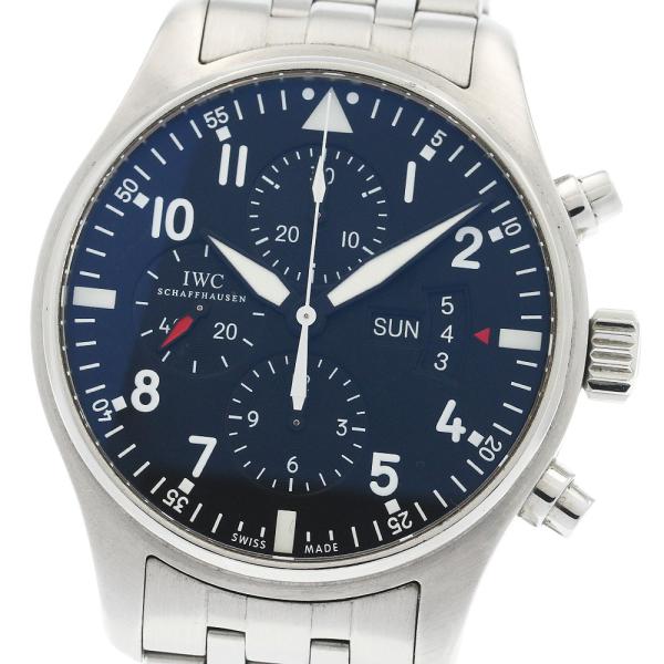 IWC IWC SCHAFFHAUSEN IW377704 パイロットウォッチ クロノグラフ 自動巻...
