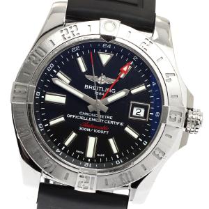 ブライトリング BREITLING A32390 アベンジャーII GMT デイト 自動巻き メンズ 保証書付き_940353