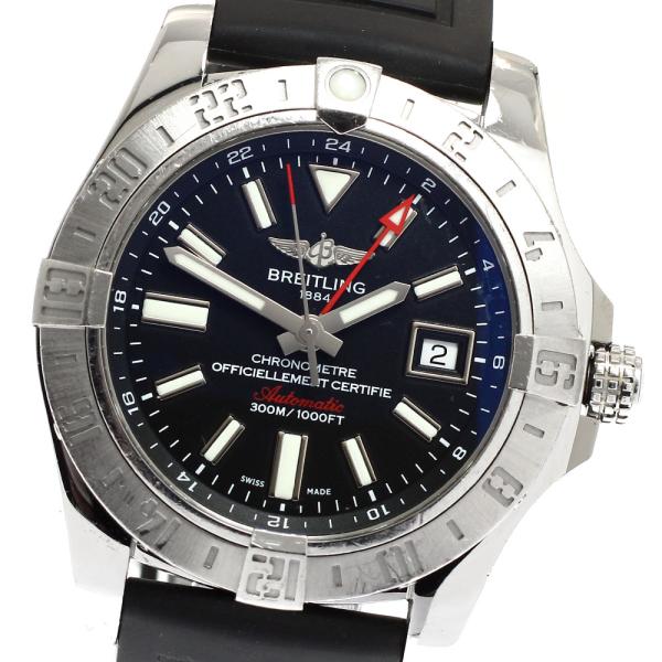 ブライトリング BREITLING A32390 アベンジャーII GMT デイト 自動巻き メンズ...