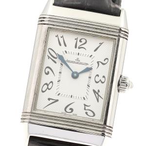 ジャガー・ルクルト JAEGER-LECOULTRE 256.8.75/Q2568403 レベルソ デュエット クラシック 手巻き レディース 保証書付_940385