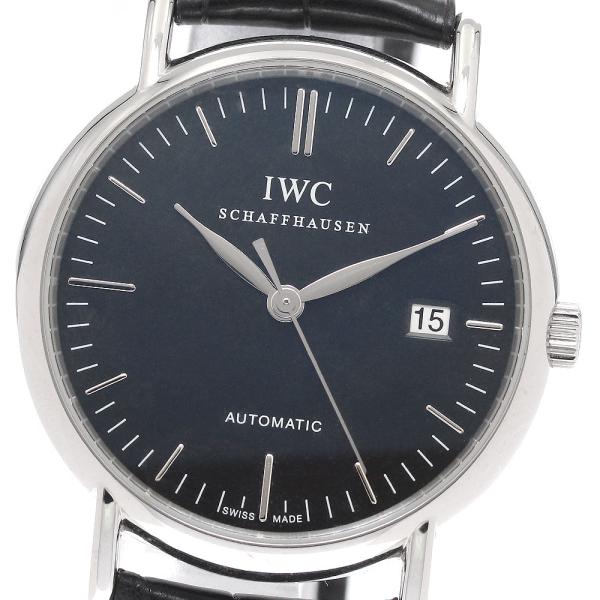 IWC IWC SCHAFFHAUSEN IW356305 ポートフィノ デイト 自動巻き メンズ ...