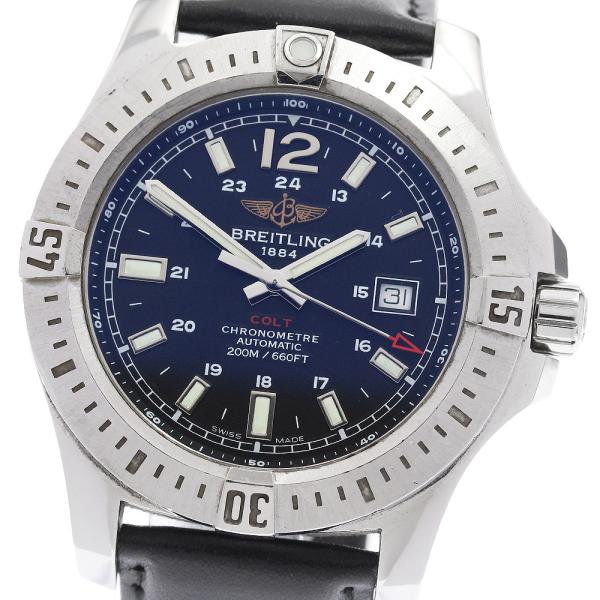 ブライトリング BREITLING A17388 コルト デイト 自動巻き メンズ _941293