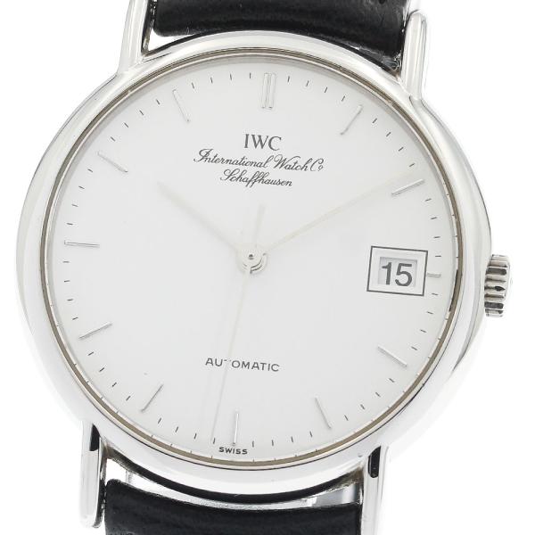 IWC SCHAFFHAUSEN IW351320 ポートフィノ デイト 自動巻き メンズ 保証書付...