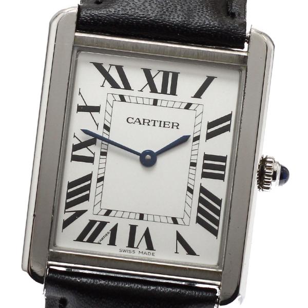 カルティエ CARTIER WSTA0028 タンクソロ LM クォーツ メンズ _941962