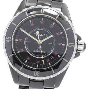 シャネル CHANEL H1625 J12 黒セラミック 33ｍｍ 12Pダイヤ クォーツ レディース _932897 CHANEL - シャネル CHANEL H1625 J12 黒セラミック 33mm 12Pダイヤ