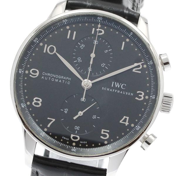 IWC SCHAFFHAUSEN IW371438 ポルトギーゼ クロノグラフ 自動巻き メンズ _...