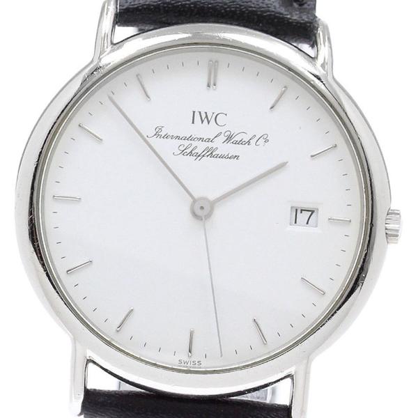 IWC SCHAFFHAUSEN IW333106 ポートフィノ デイト クォーツ メンズ _943...