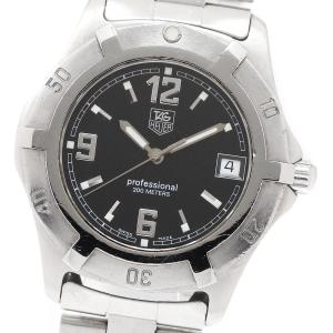 訳あり タグホイヤー TAG HEUER WN1110 2000シリーズ エクスクルーシブ デイト クォーツ メンズ _943350