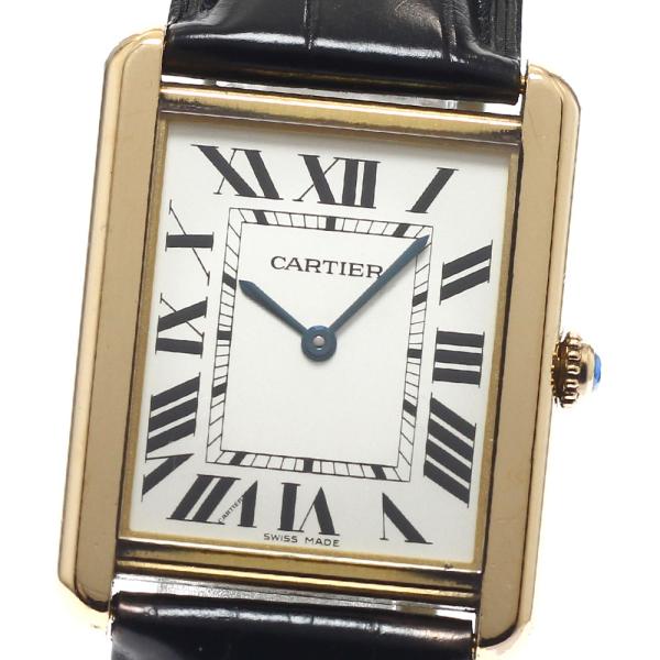 カルティエ CARTIER W1018855 タンク ソロ LM クォーツ メンズ _943403